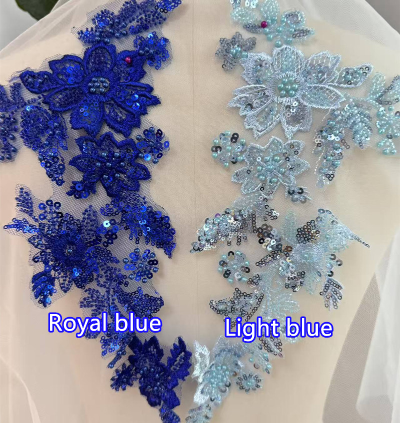 10PCS Aplique de Renda Bordada - Applique Patch Flower avaliação e preço